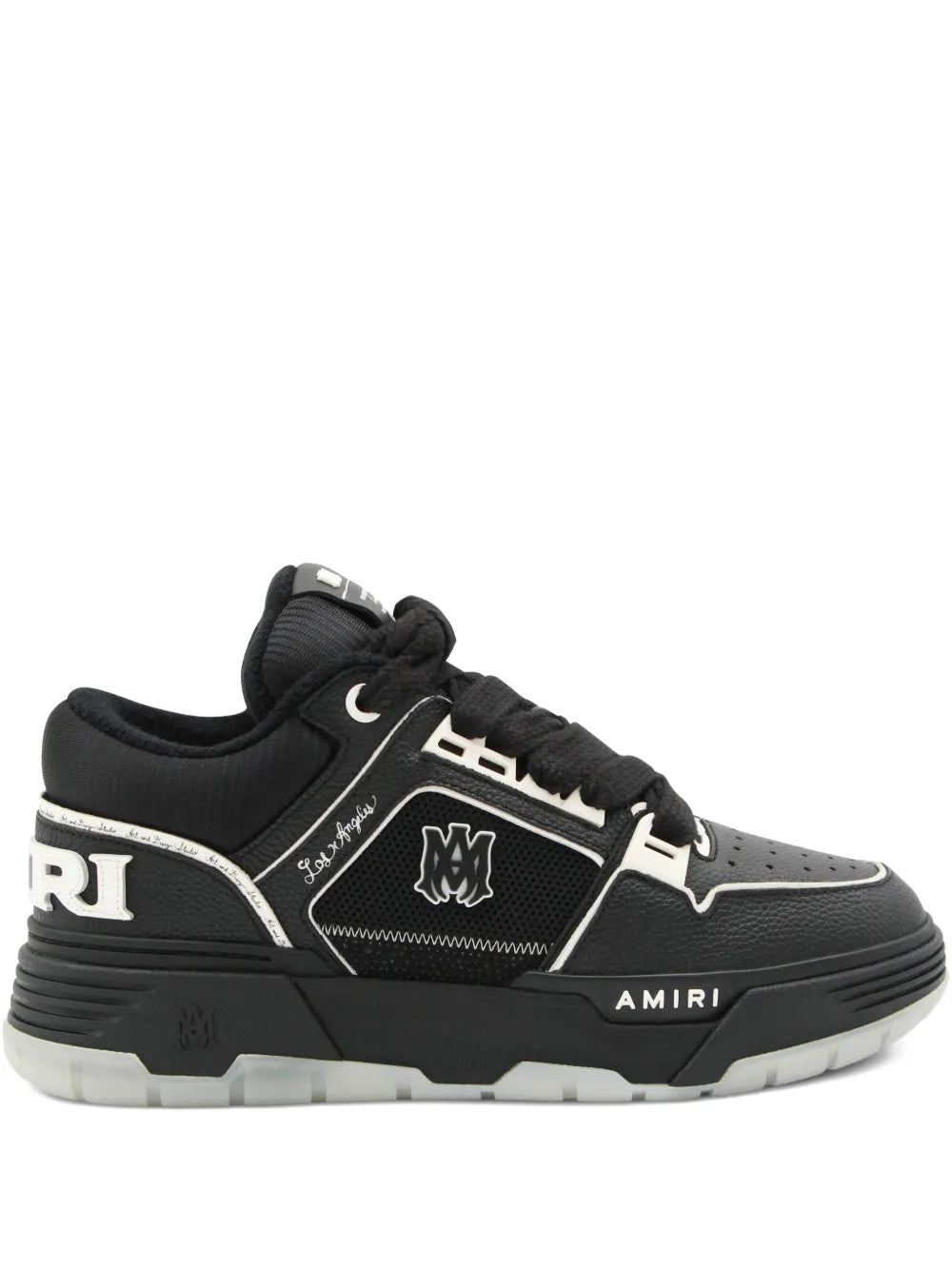 Amiri Black Logo Trainer MA-1