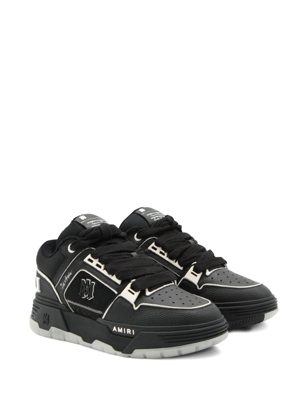 Amiri Black Logo Trainer MA-1