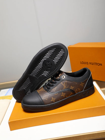 Tenis LV Match Up Monogram Brown Eclipse