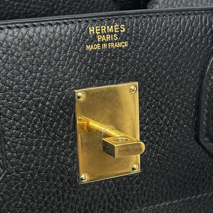 Bolsa Hermes Birkin HAC Togo Black Noir