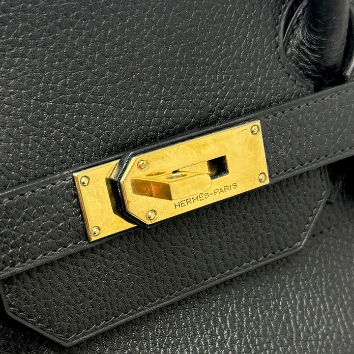 Bolsa Hermes Birkin HAC Togo Black Noir