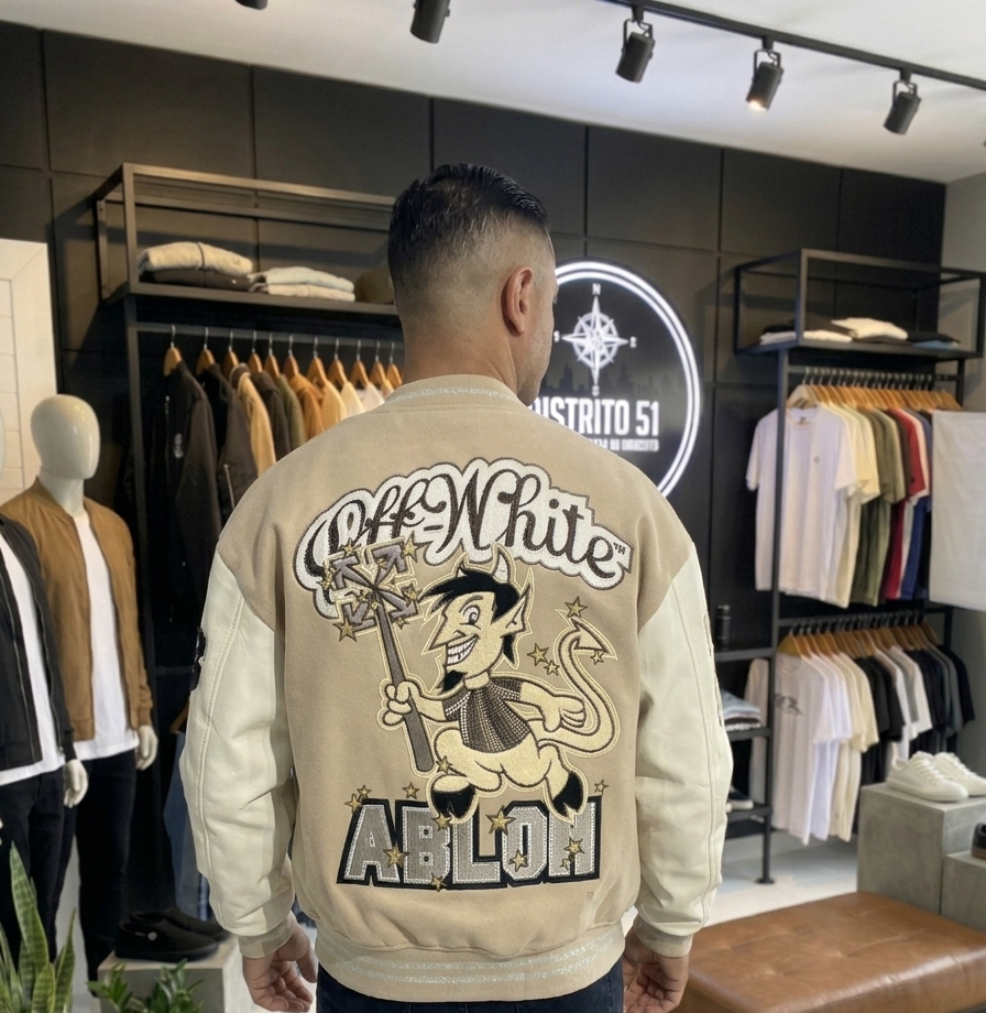 JAQUETA  Off-White Varsity Milan Abloh