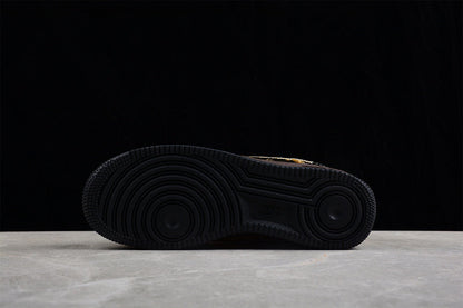 Louis Vuitton x Nike Air Force 1 Low Metallic Gold