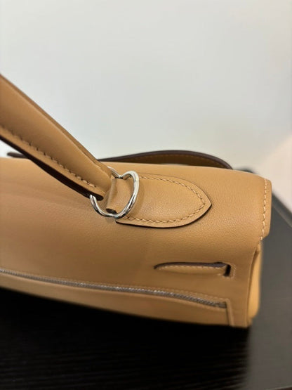 Bolsa Hermès Kelly 50 Relax Travel Bege