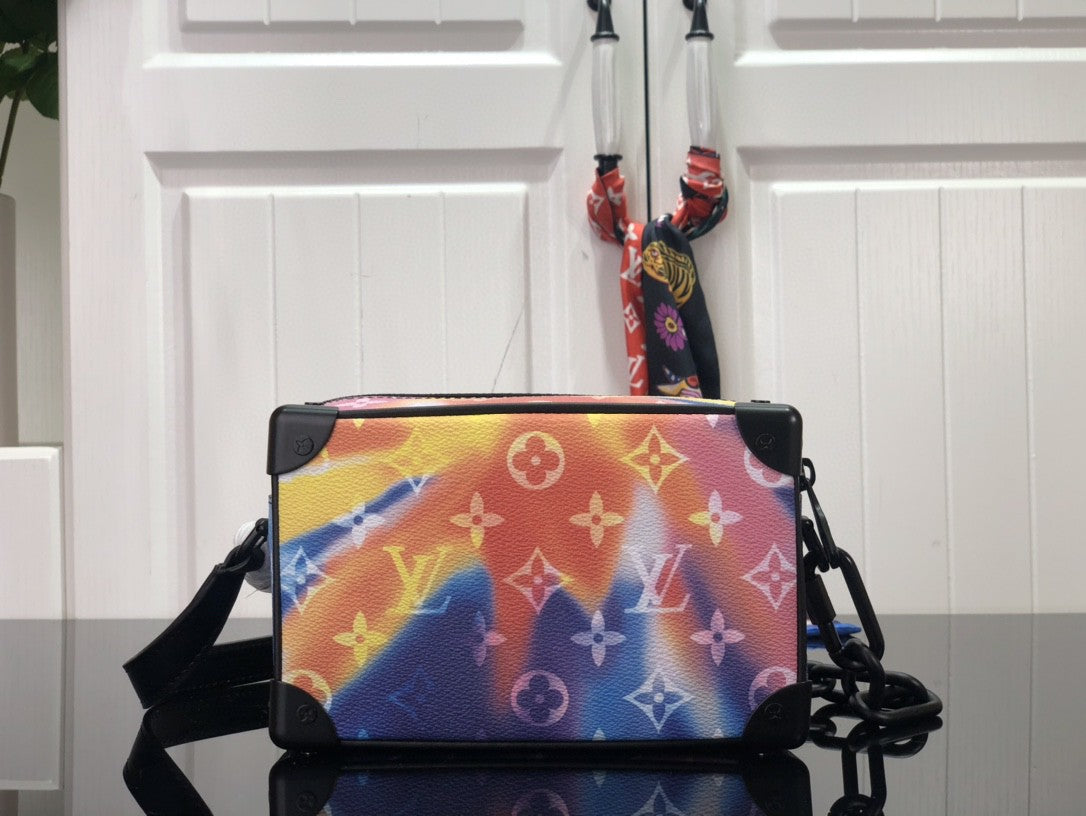 Bag Lv Mini Soft Trunk Sunset Monogram Multicolor