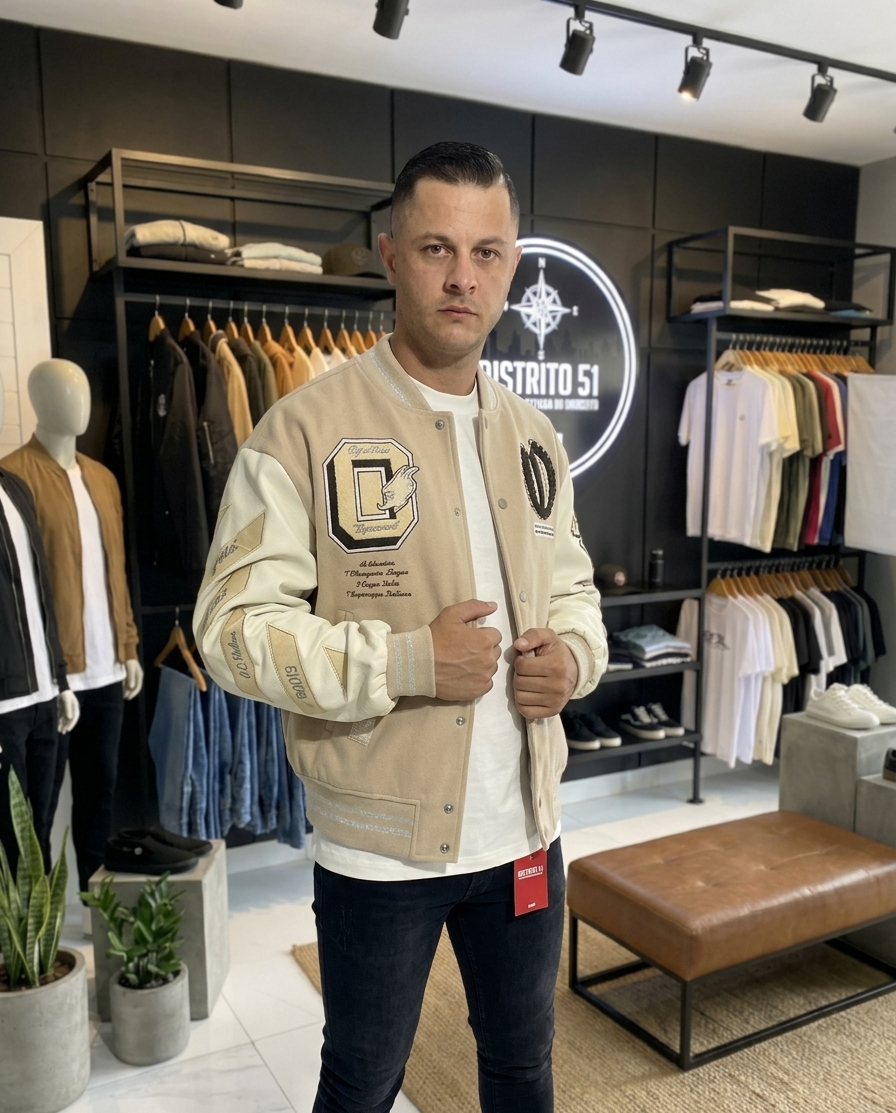JAQUETA  Off-White Varsity Milan Abloh