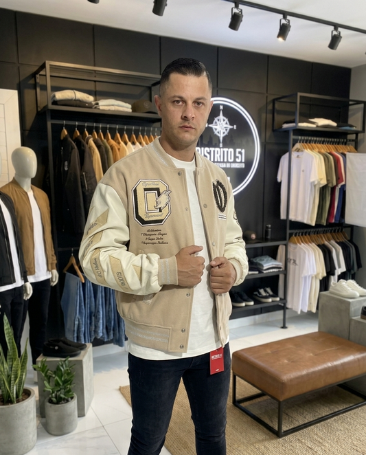 JAQUETA  Off-White Varsity Milan Abloh