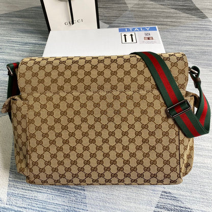 Bag Gucci Messenger Bag GG Beige & Brown