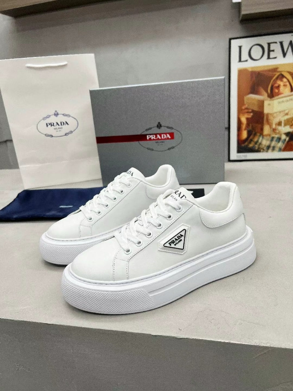 Prada Downtown White