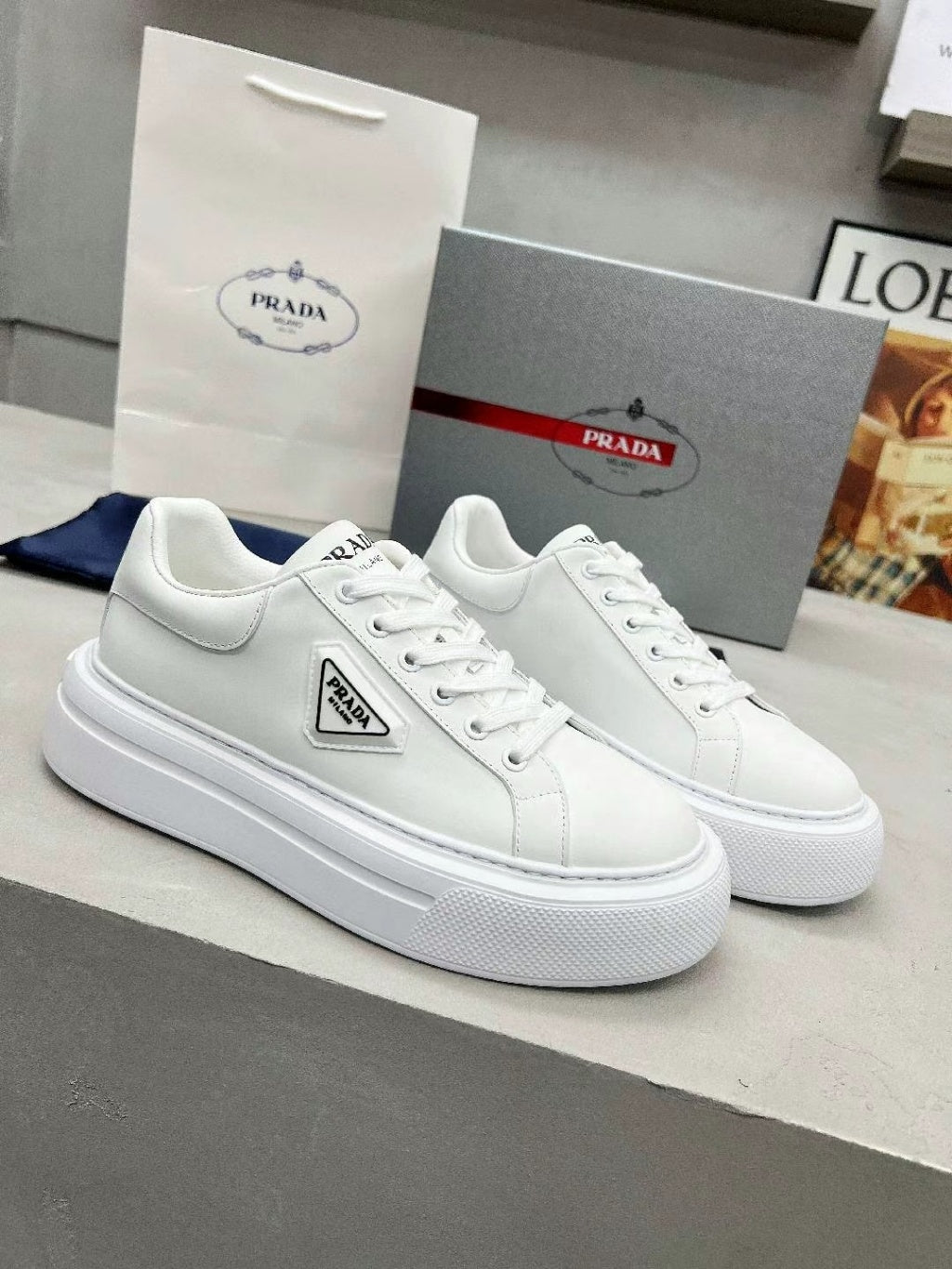 Prada Downtown White