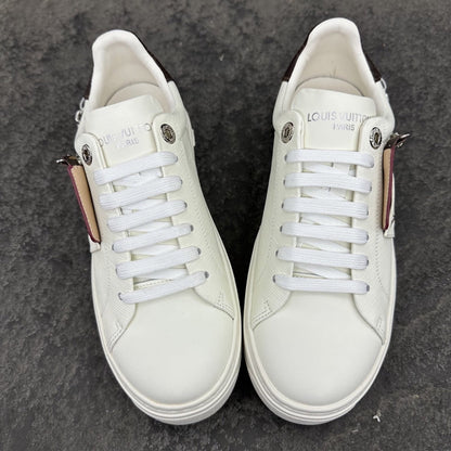 Tenis LV Time Out Branco Brown