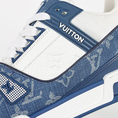 Louis Vuitton Trainer Blue Denin