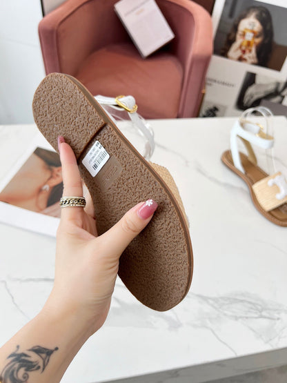 CELINE LYMPIA SANDAL MACCRAMÉ