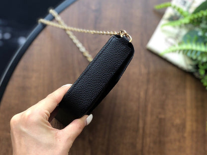 Bolsa Felicie Monogram Empreinte Black