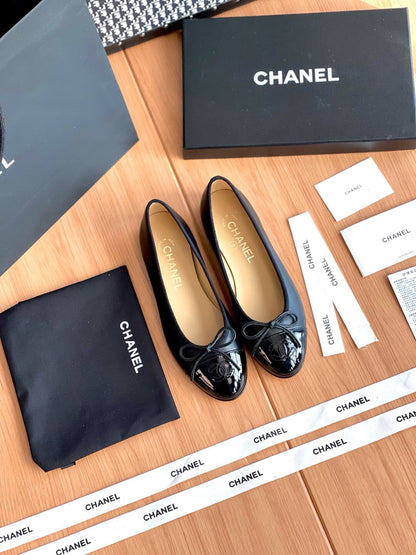 Chanel Lambskin 10mm Ballet Flats