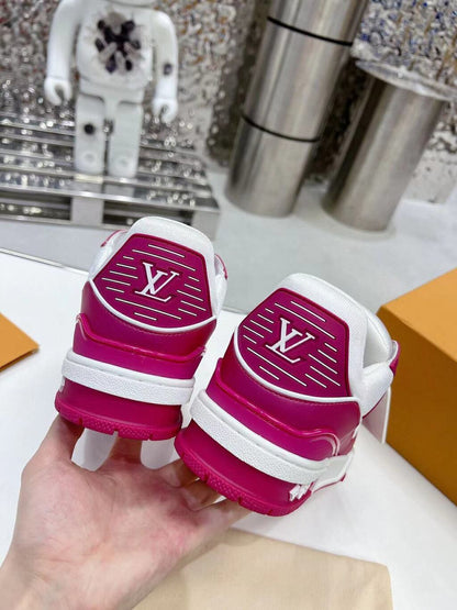 LV Trainer Pink White
