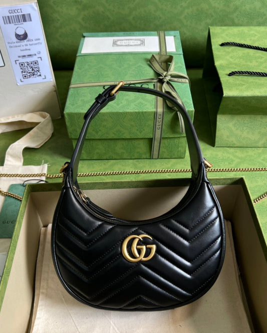 Gucci GG Marmont Matelasse Mini Bag Black