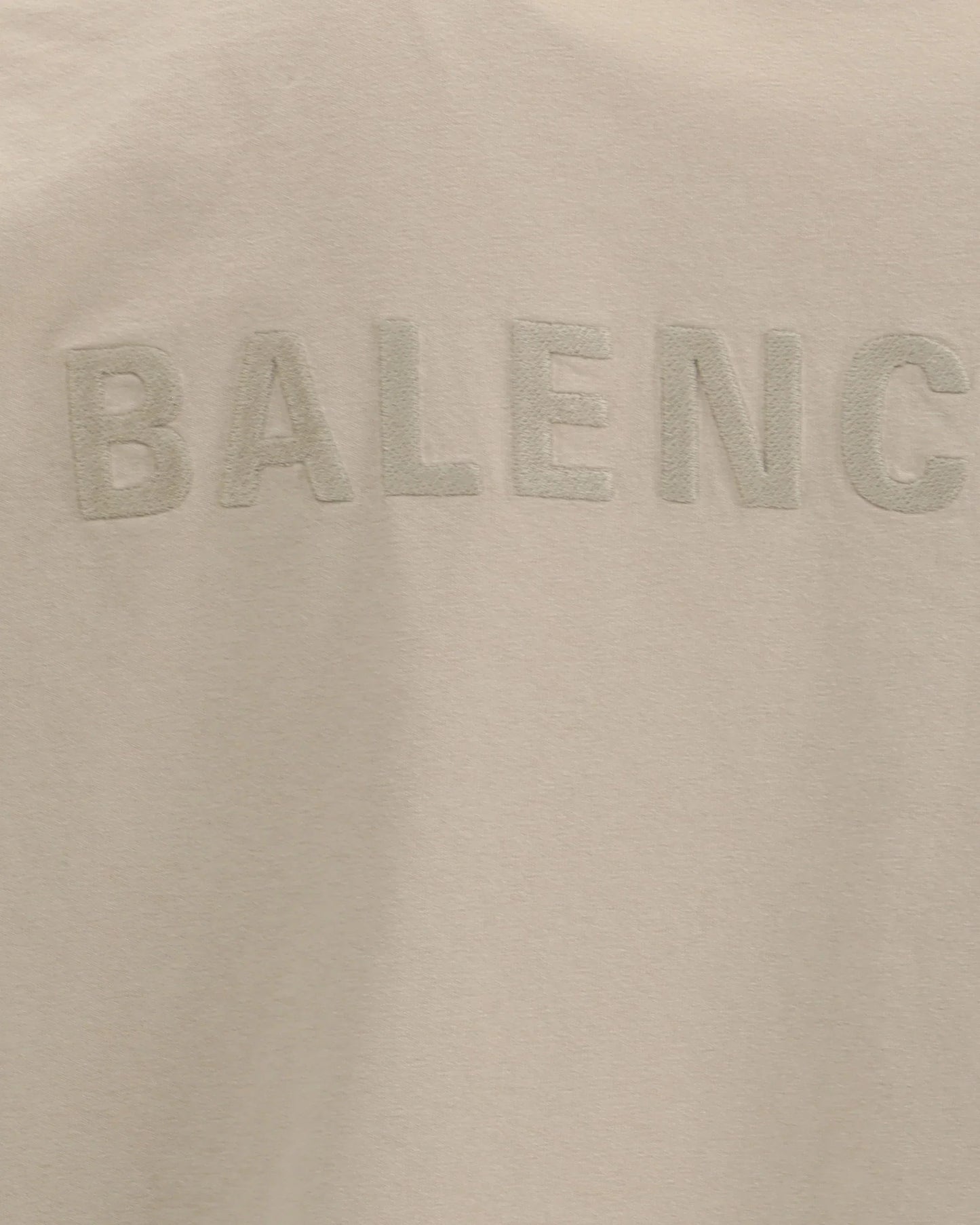 Camiseta Balenciaga Back Medium Fit in Beige