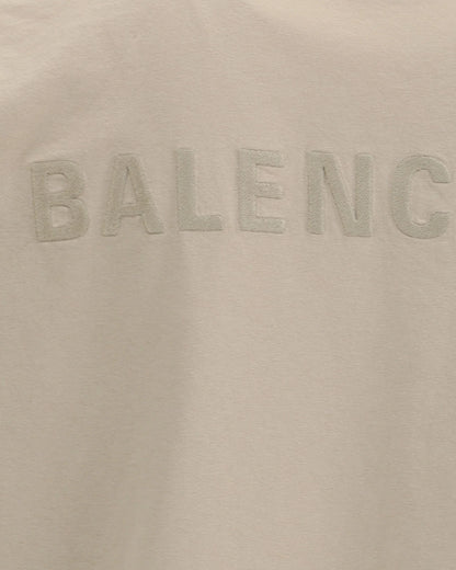 Camiseta Balenciaga Back Medium Fit in Beige