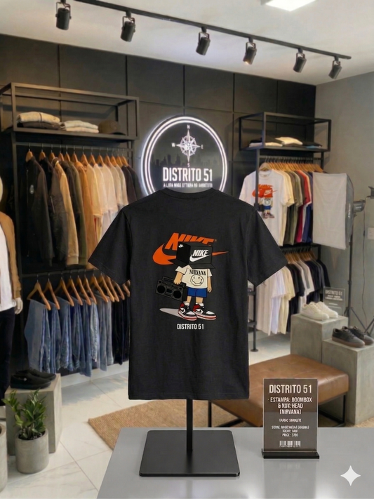 Camiseta Oversized Nike (Pronta Entrega)