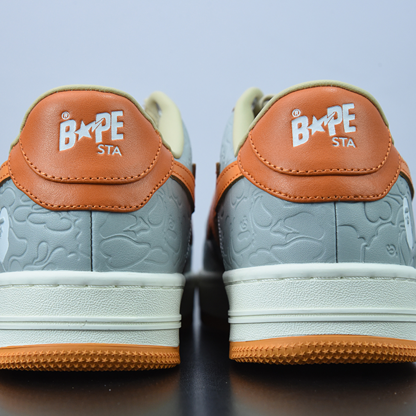 A Bathing Ape Bape Low "Orange"