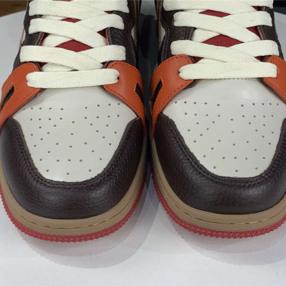A Bathing Ape Bape Sta "93 Hi Red Orange Light Sand"