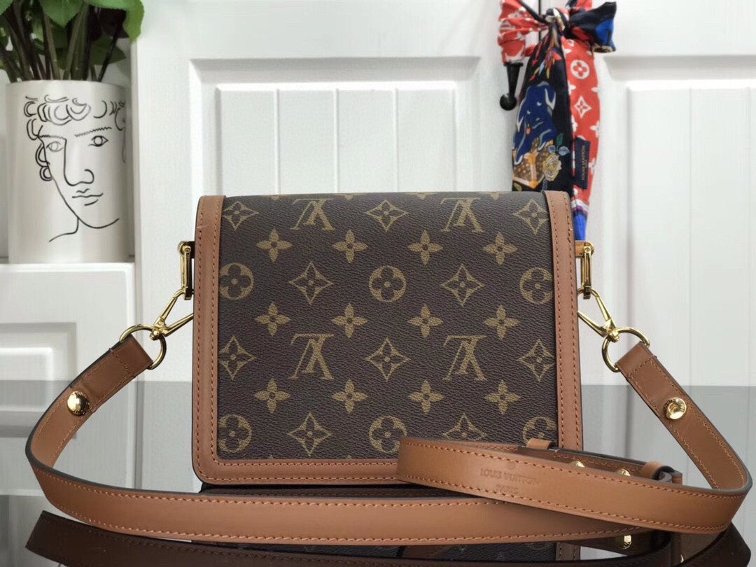 Lv Dauphine Mini Canvas Monogram