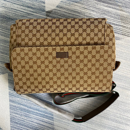 Bag Gucci Messenger Bag GG Beige & Brown