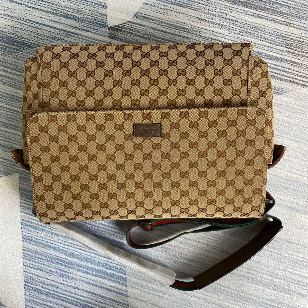 Bag Gucci Messenger Bag GG Beige & Brown