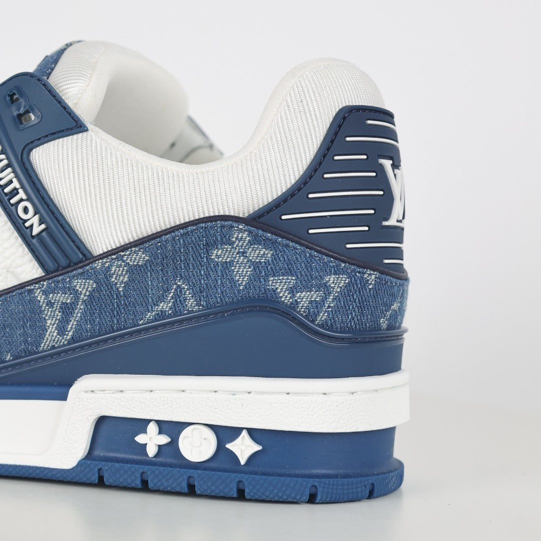 Louis Vuitton Trainer Blue Denin