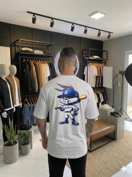 Camiseta Oversized LA ( Pronta Entrega )