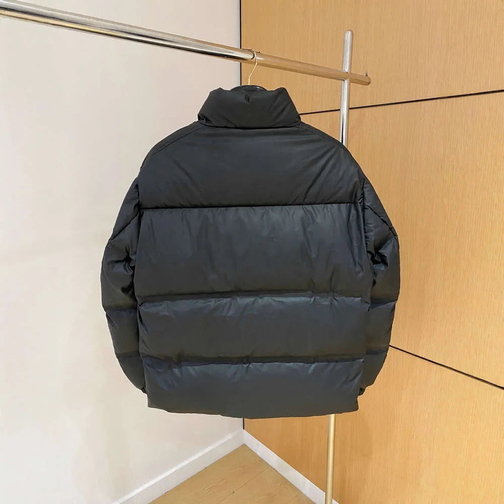 Jaqueta Prada Zip-Up Puffer Black