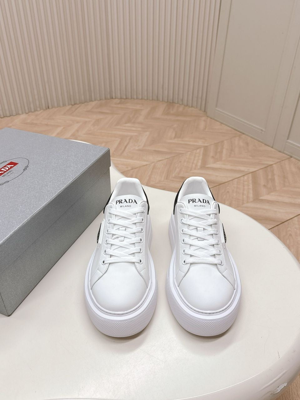 Prada White Black