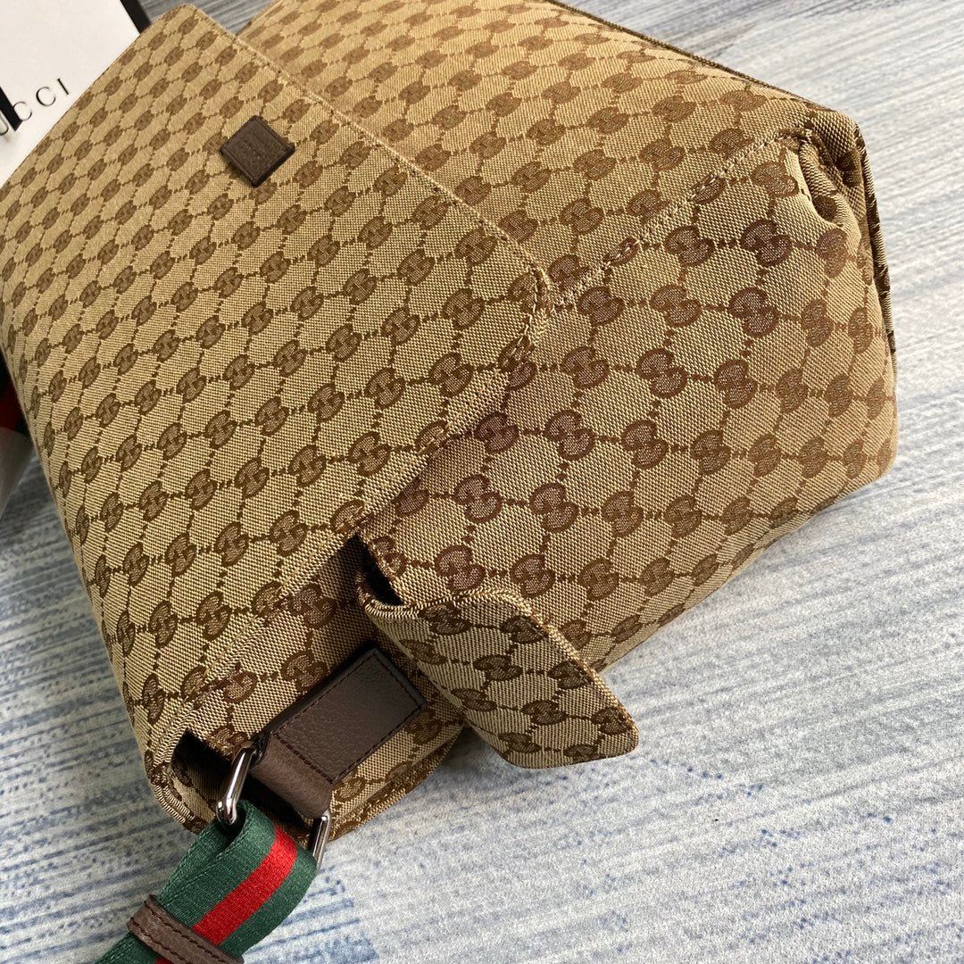 Bag Gucci Messenger Bag GG Beige & Brown