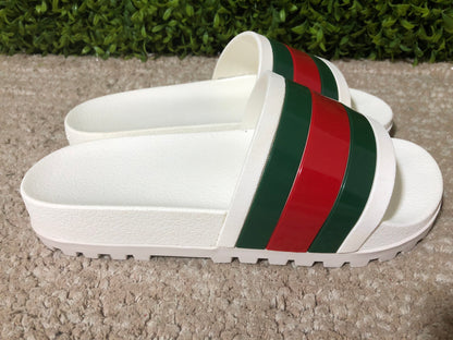 Gucci Web Slide ChineloWhite