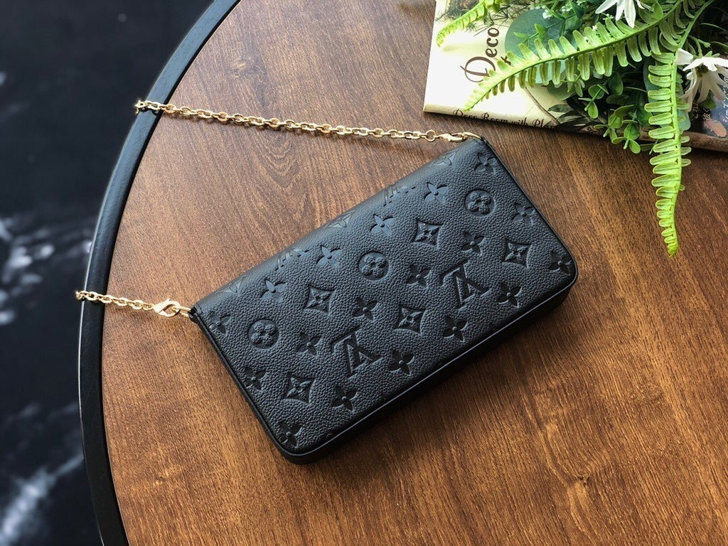 Bolsa Felicie Monogram Empreinte Black