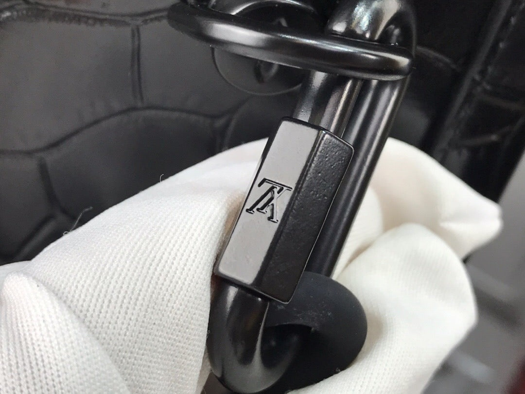 Bag Lv Alligator Mini Soft Trunk Black