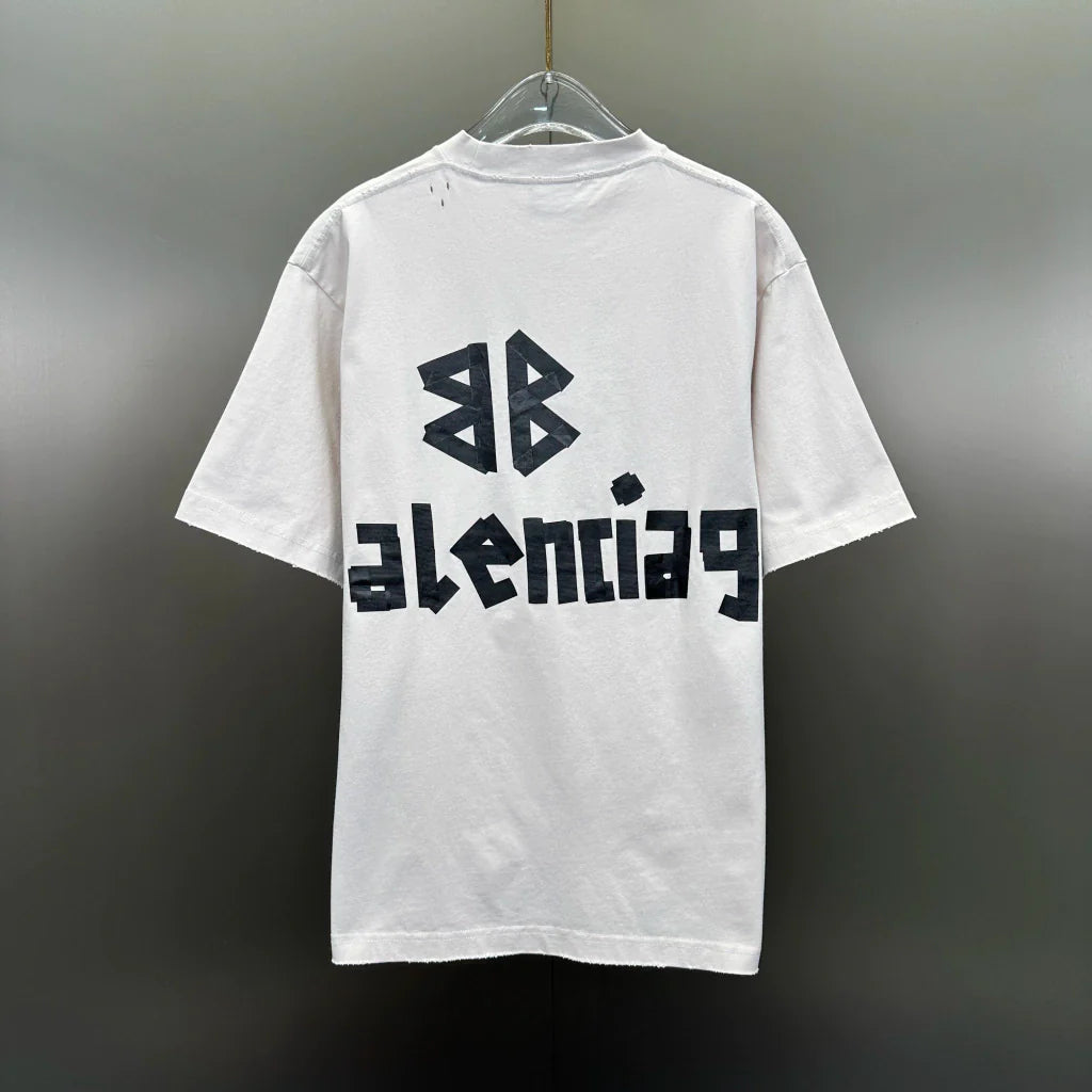 Camiseta Balenciaga Two BB Grey