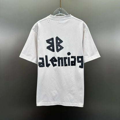 Camiseta Balenciaga Two BB Grey