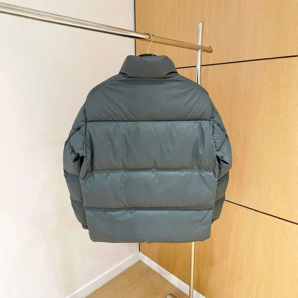 Jaqueta Prada Zip-Up Puffer Black