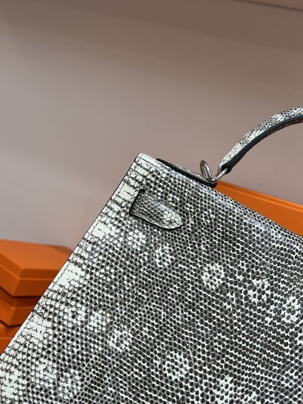 Bolsa Hermès Brand New 25 Ombré Lizard