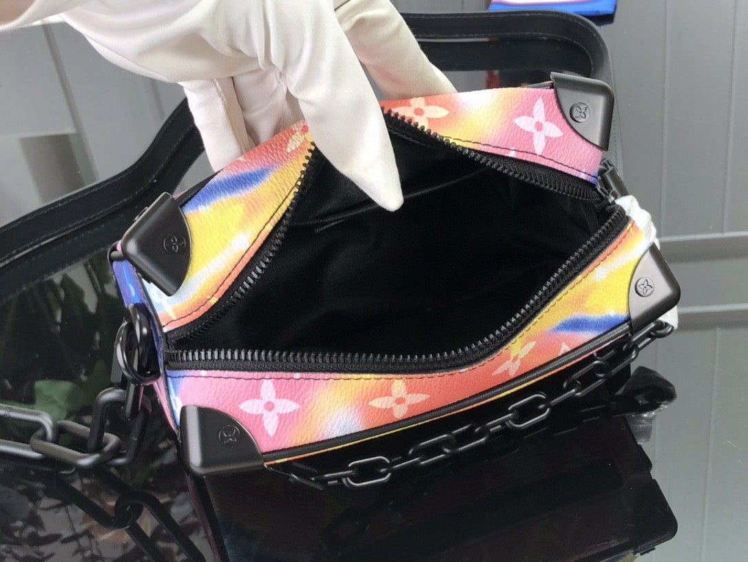 Bag Lv Mini Soft Trunk Sunset Monogram Multicolor