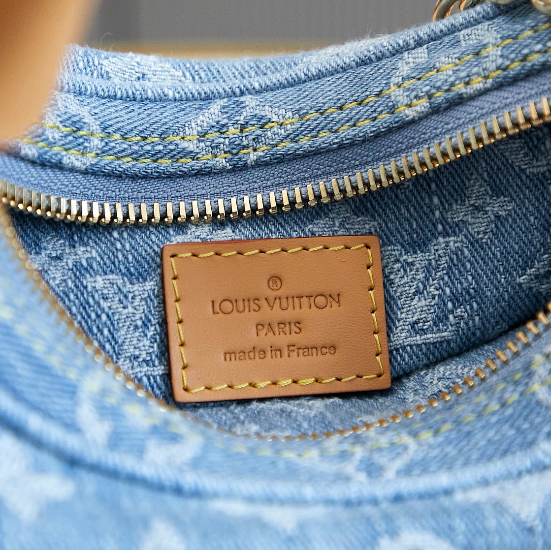 Bolsa Loop Sky Blue Denim