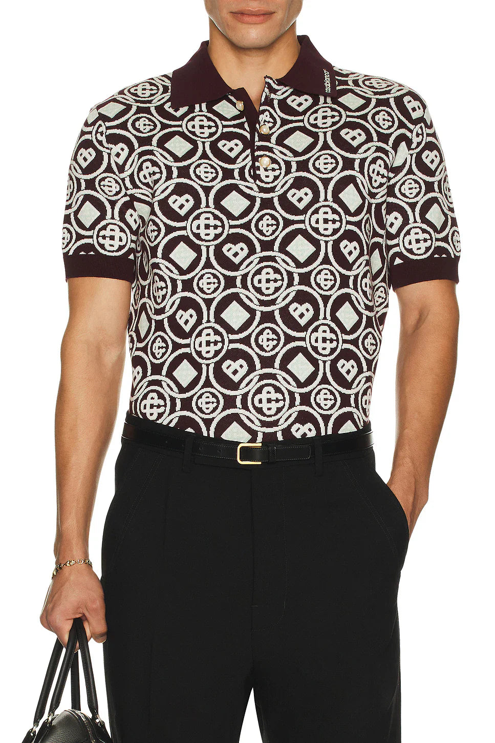 Camiseta Casablanca Red Xadrez