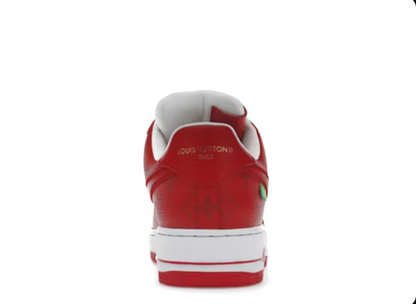 Nike Louis Vuitton x Air Force 1 Low Virgil Abloh Red