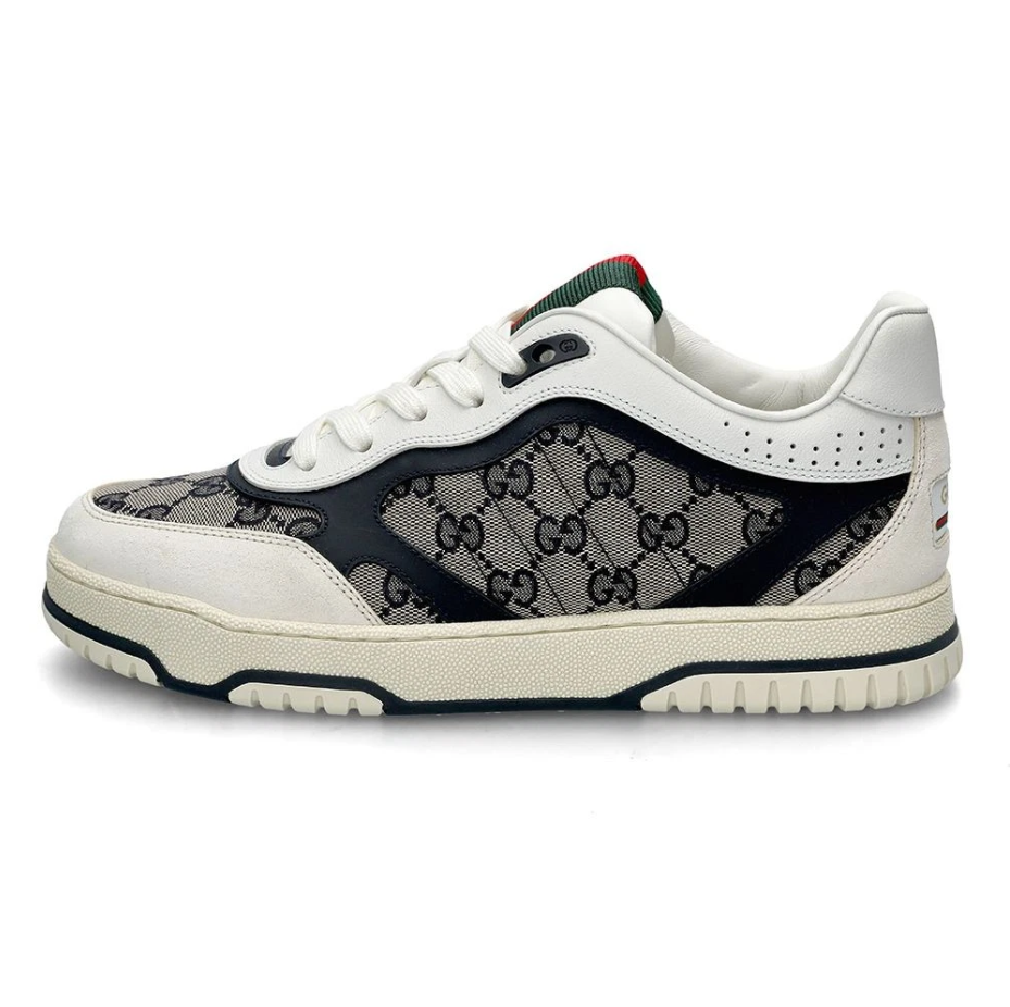 Tênis GUCCI Re-Web Black White GG