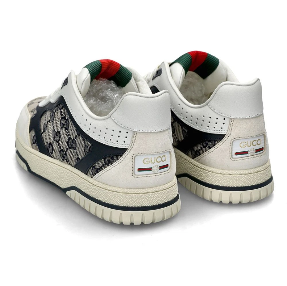 Tênis GUCCI Re-Web Black White GG