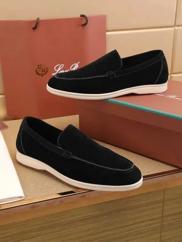 Mocassim Loro Piana Black