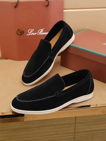 Mocassim Loro Piana Black