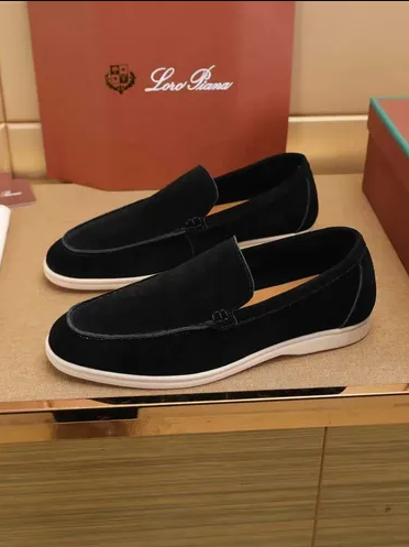Mocassim Loro Piana Black